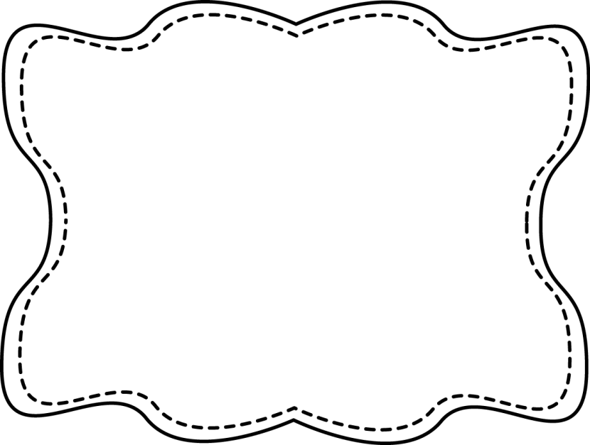 clipart frames and borders black and white - photo #19