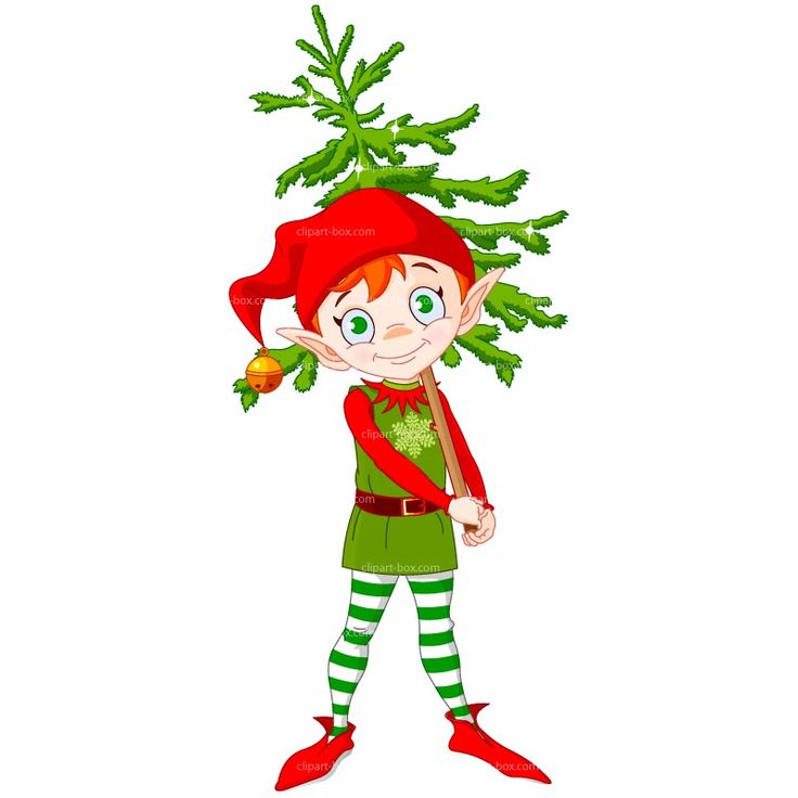 free clipart of christmas elves - photo #2