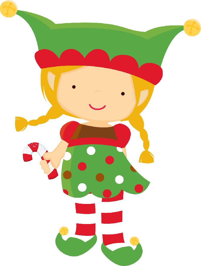 free clipart of christmas elves - photo #19