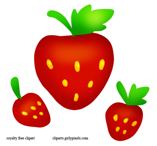 strawberry clipart png - photo #47