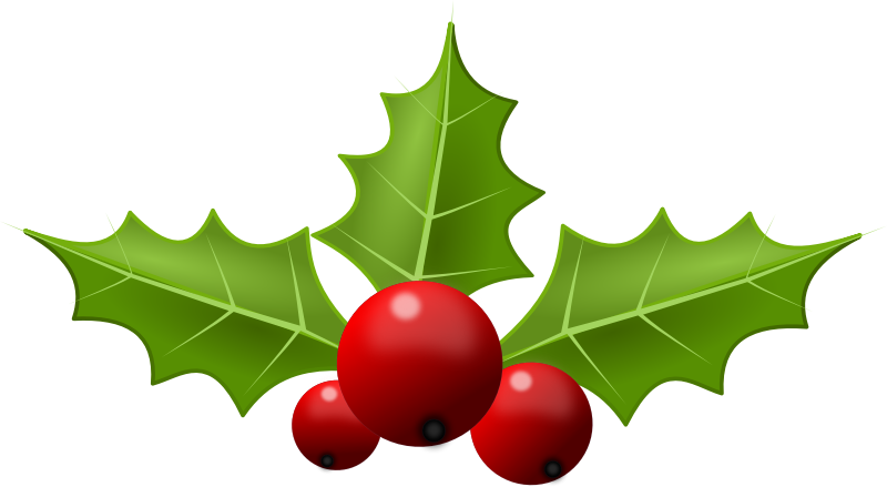 holly clip art png - photo #1