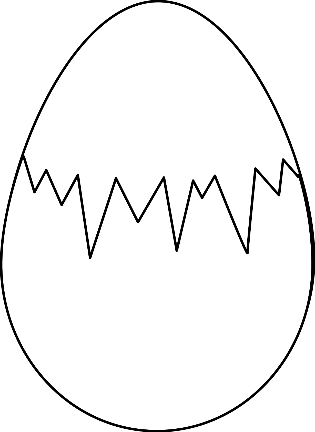 free egg clipart black and white - photo #13