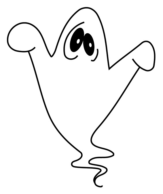 happy ghost clipart - photo #4