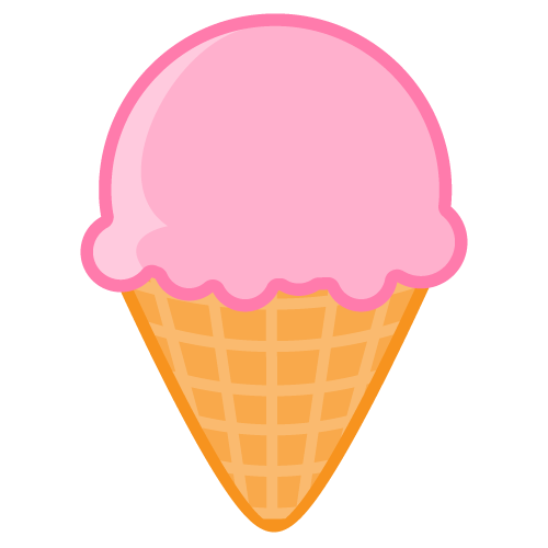 vanilla ice cream cone clipart - photo #40