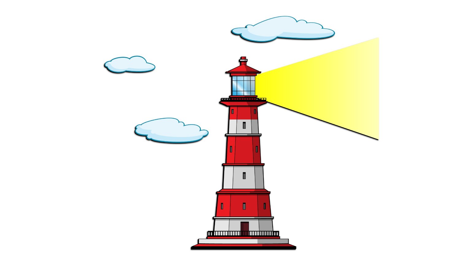 free christian lighthouse clipart - photo #2