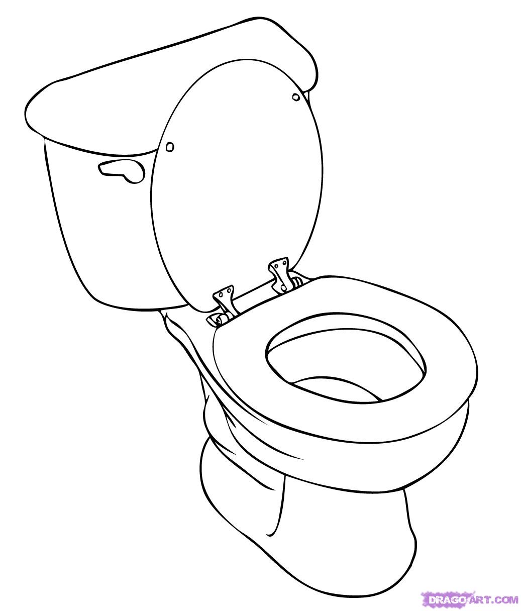 clipart of a toilet - photo #34