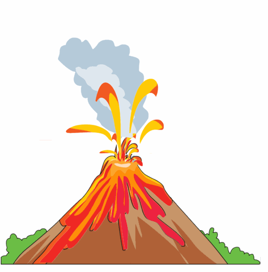 volcano clipart gif - photo #3