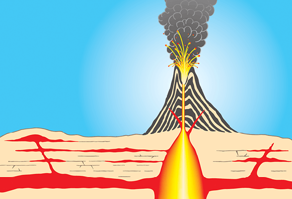 clipart volcano pictures - photo #50