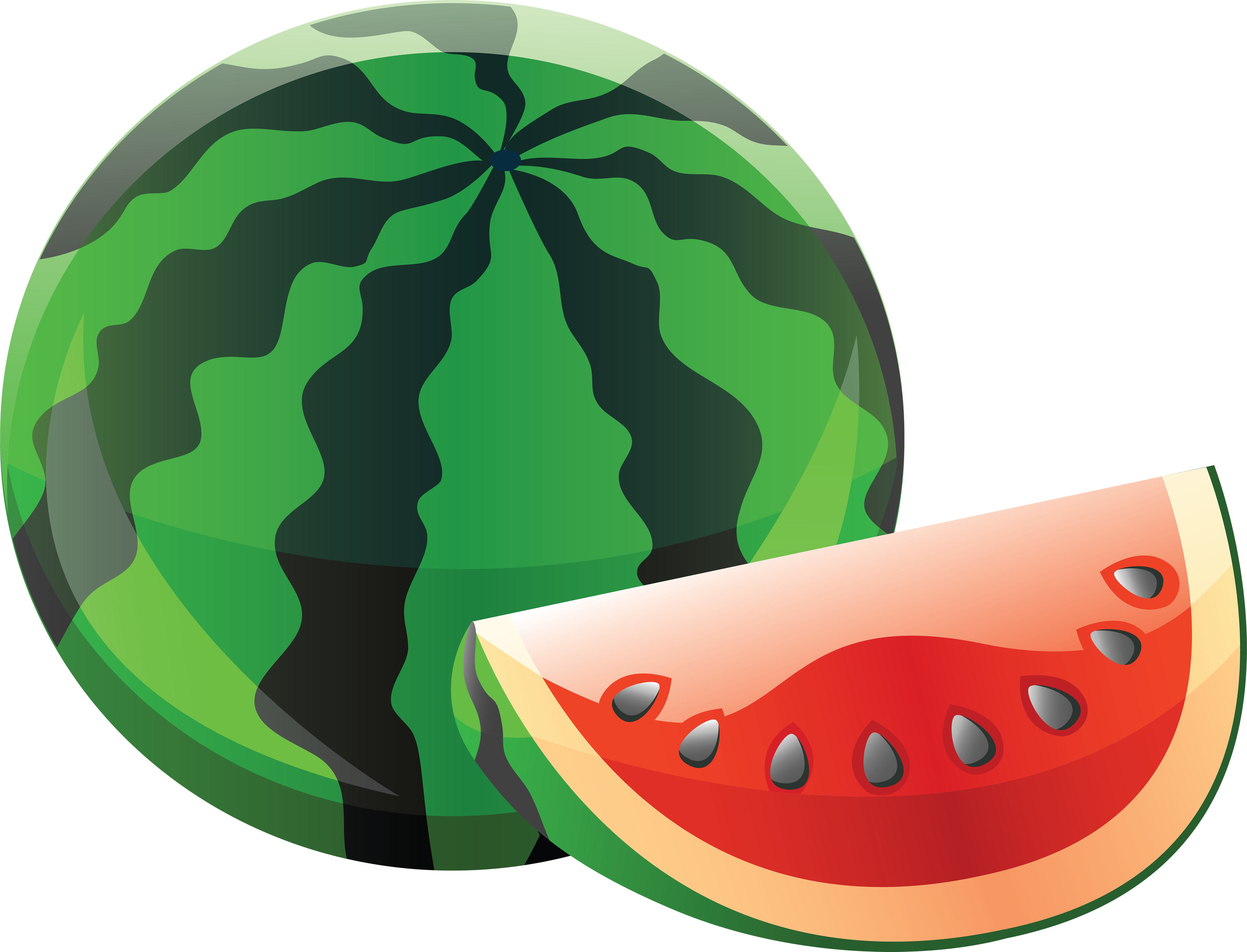 clipart of watermelon - photo #29