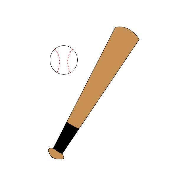 free clip art baseball and bat - photo #31