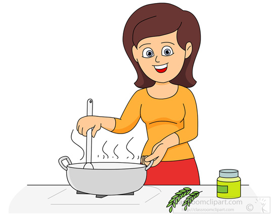 family cooking clipart - photo #20