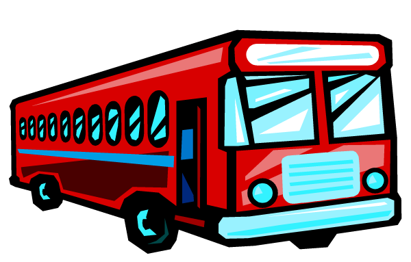clipart red bus - photo #30