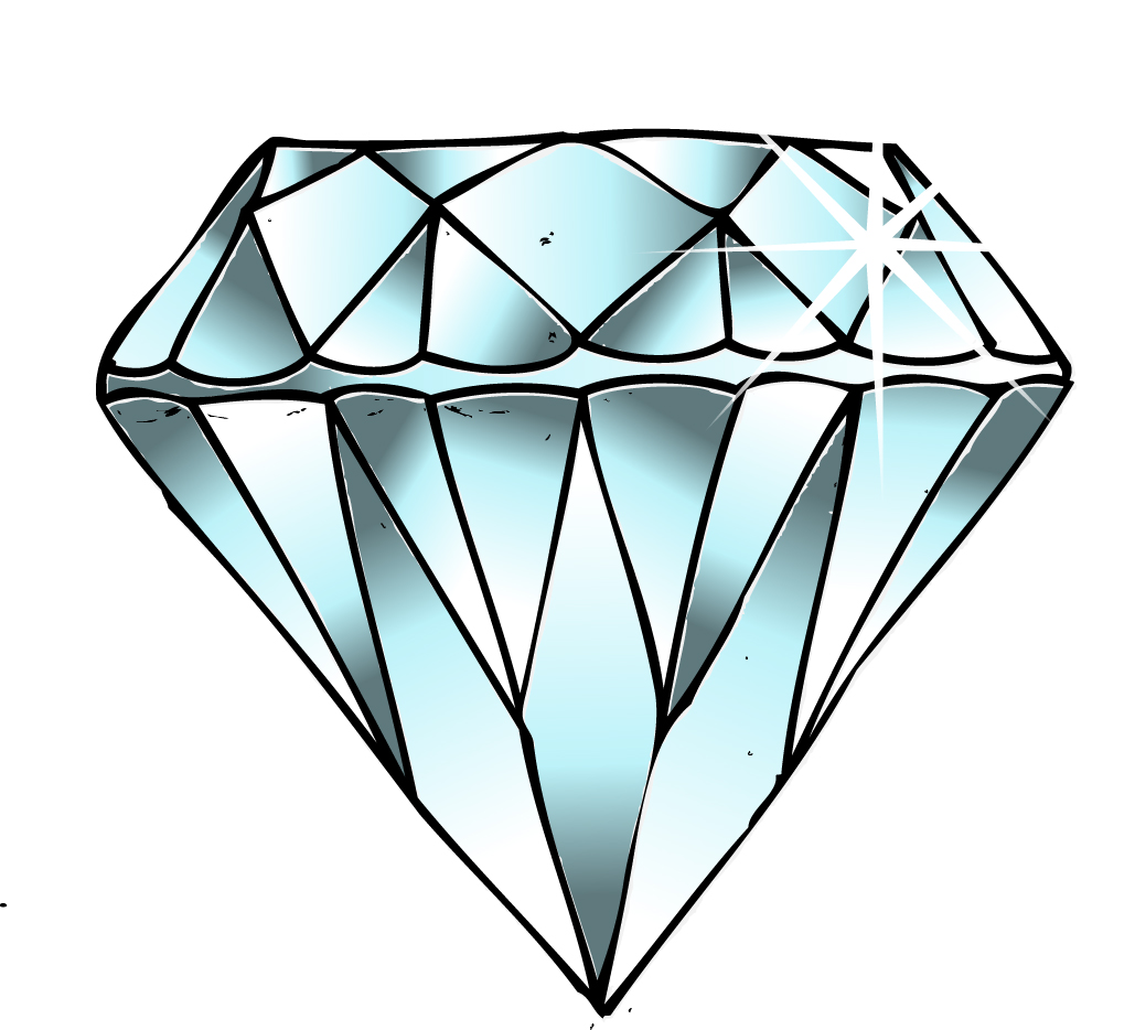 diamond earring clip art - photo #16