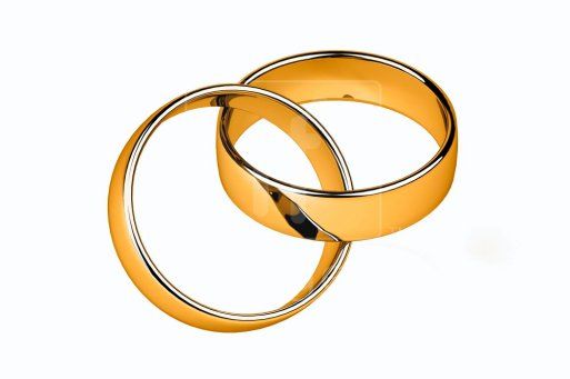 linked wedding rings clipart - photo #5