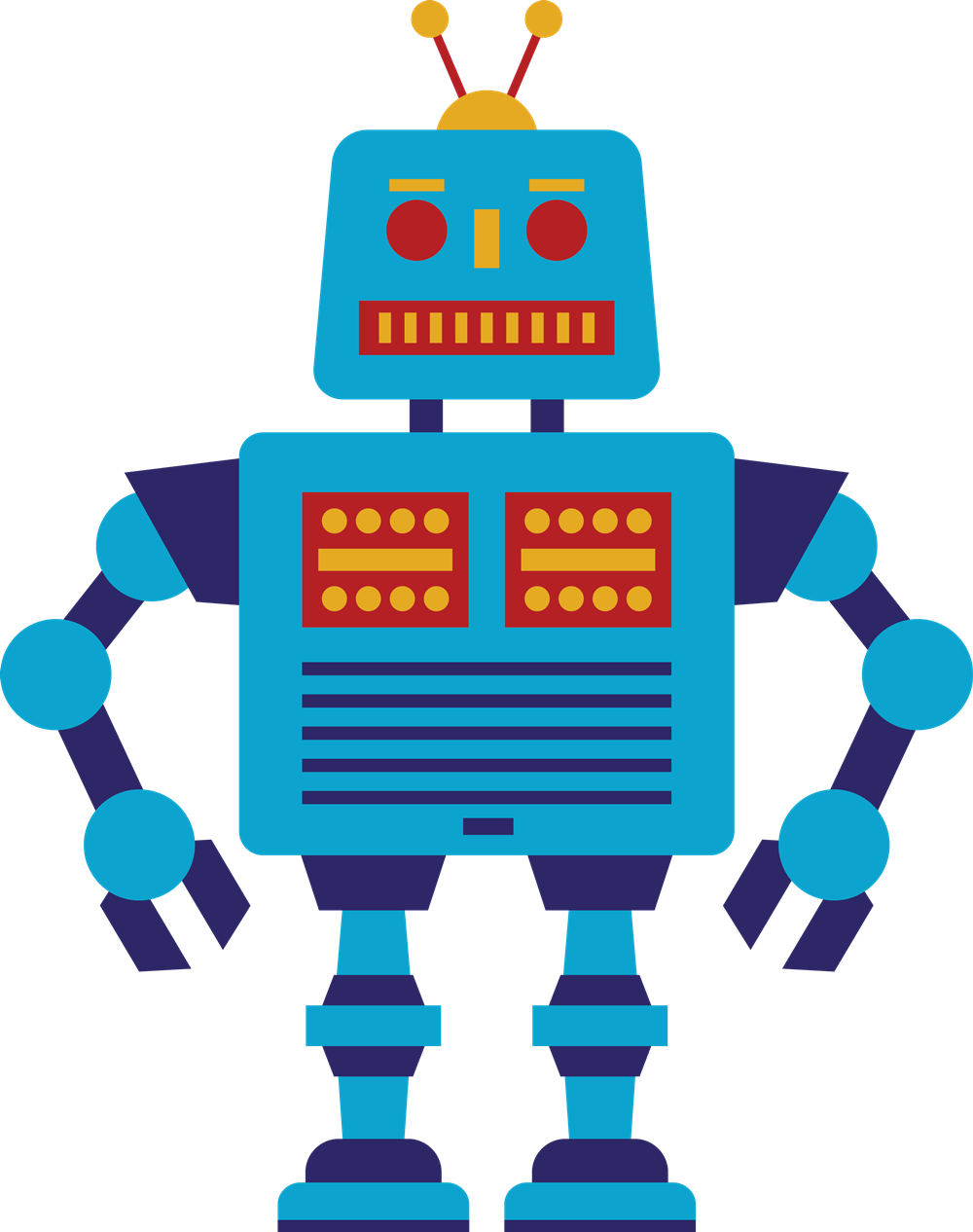 animated clipart robot - photo #50