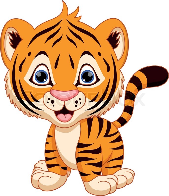 clip art cartoon tiger - photo #25