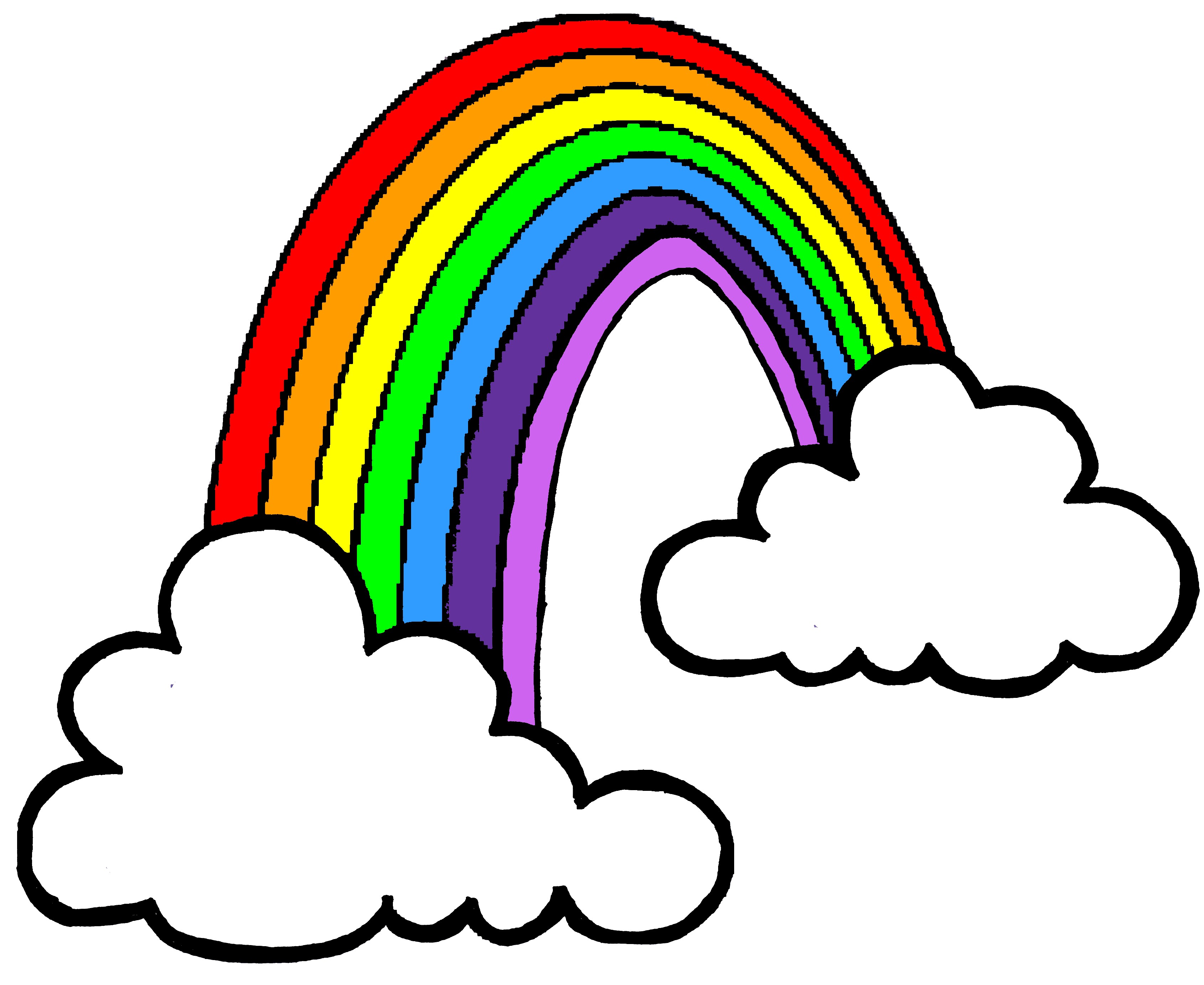 rainbow cartoon clipart - photo #48