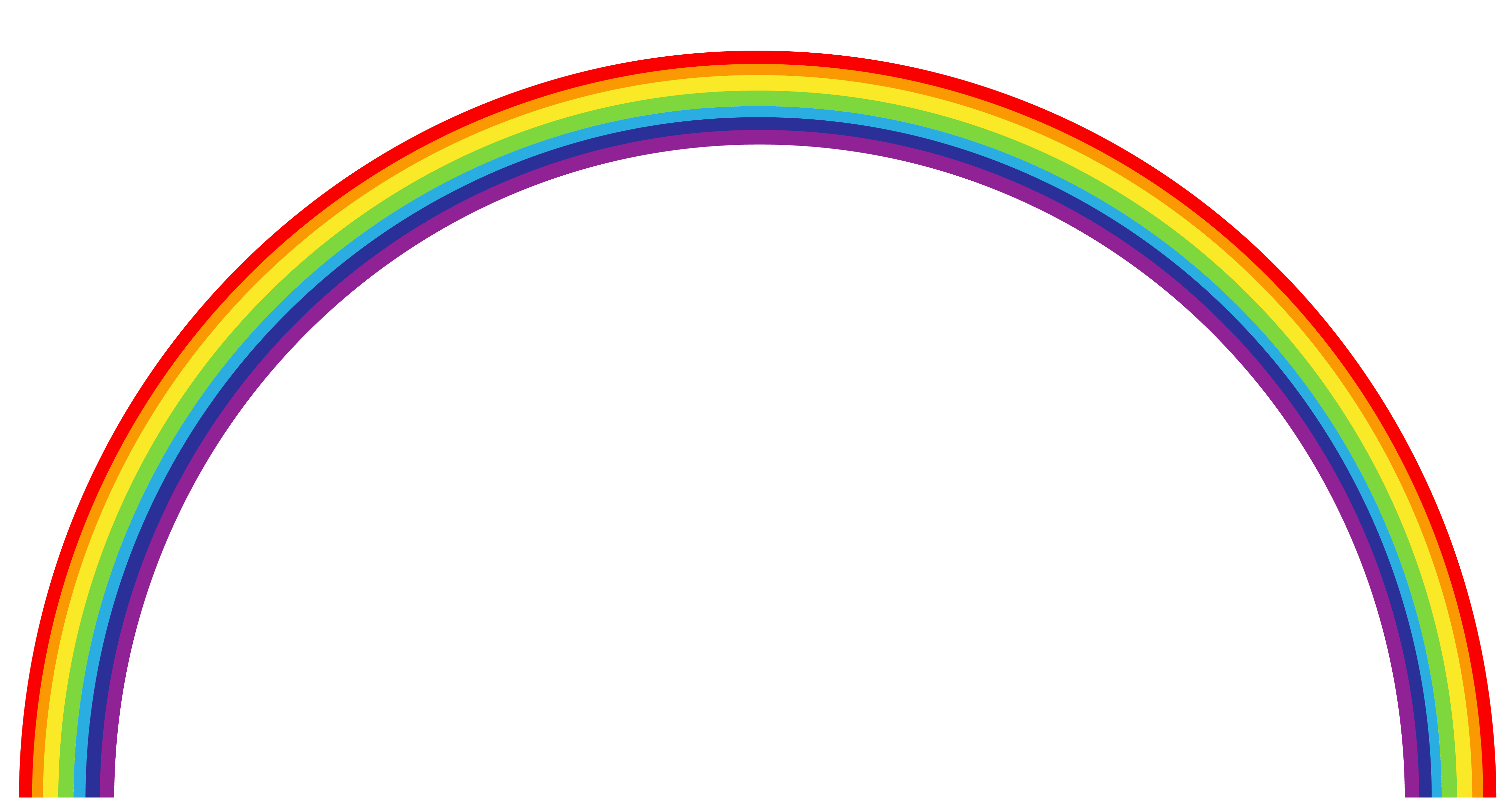 free animated rainbow clipart - photo #49