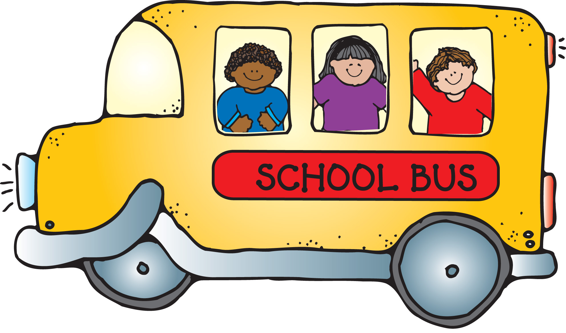 free clipart of school buses - photo #41