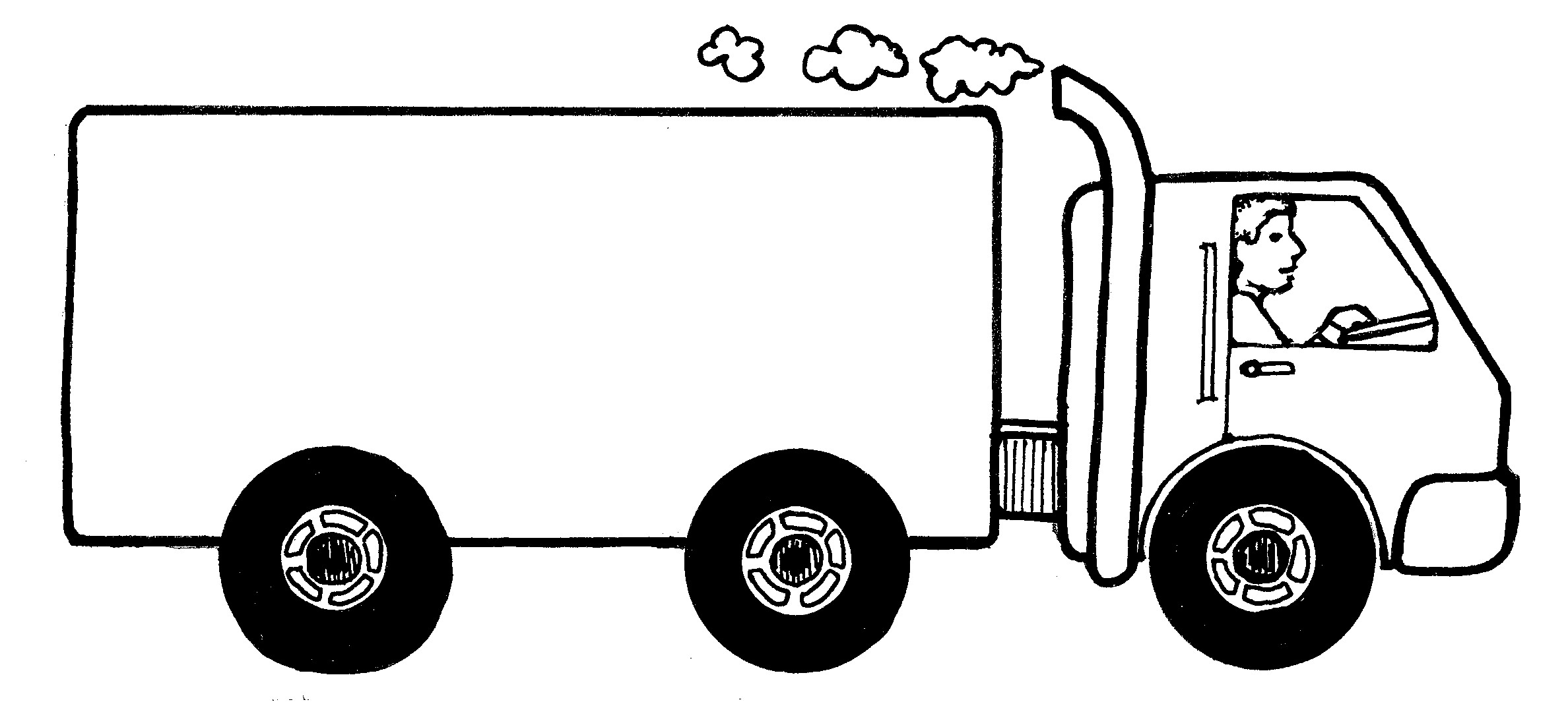 free clip art cartoon trucks - photo #42