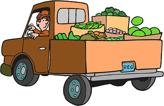 free clipart delivery truck - photo #31