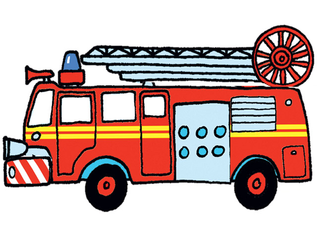 clipart fire truck pictures - photo #23