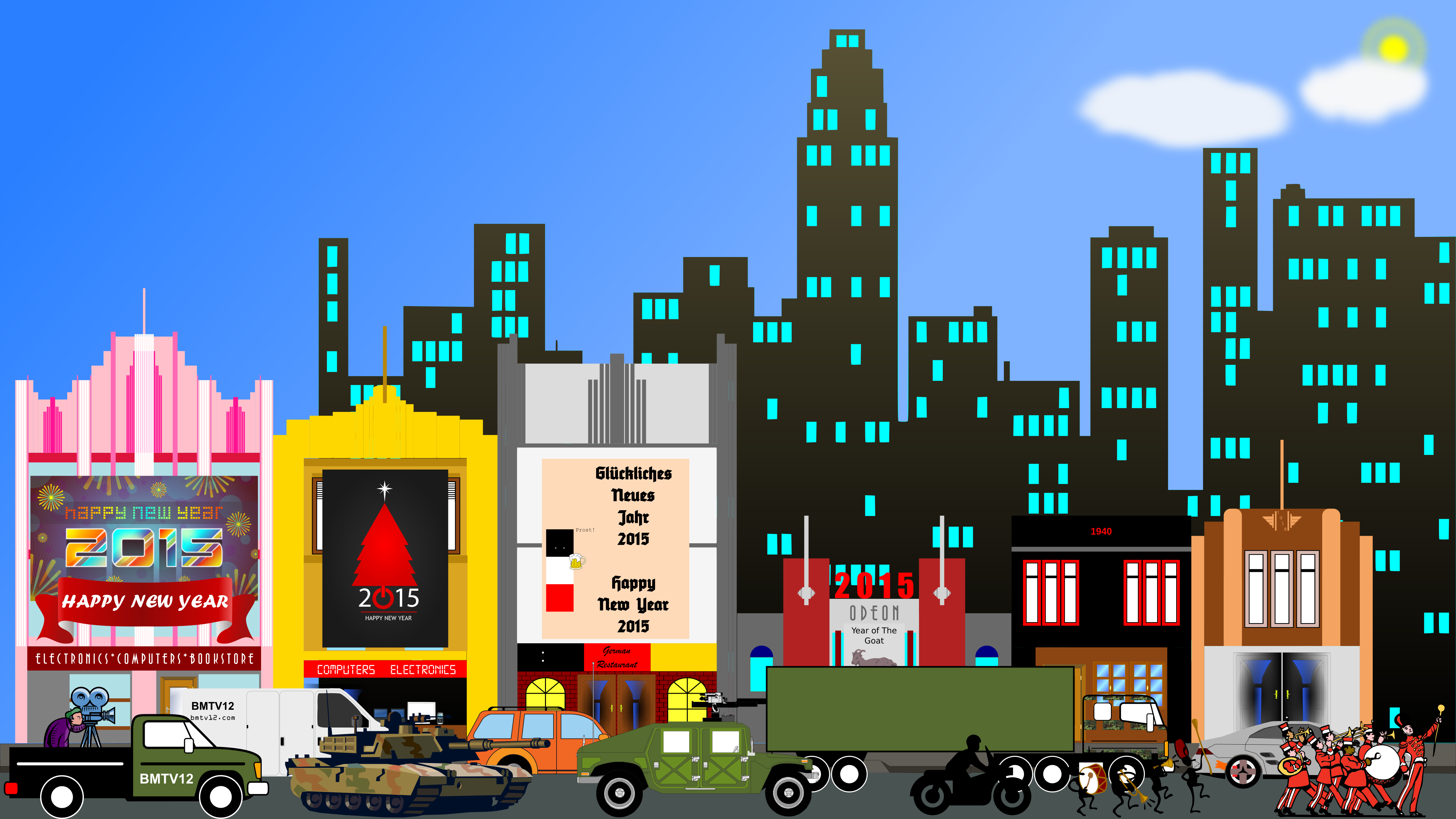 clipart of a city - photo #14