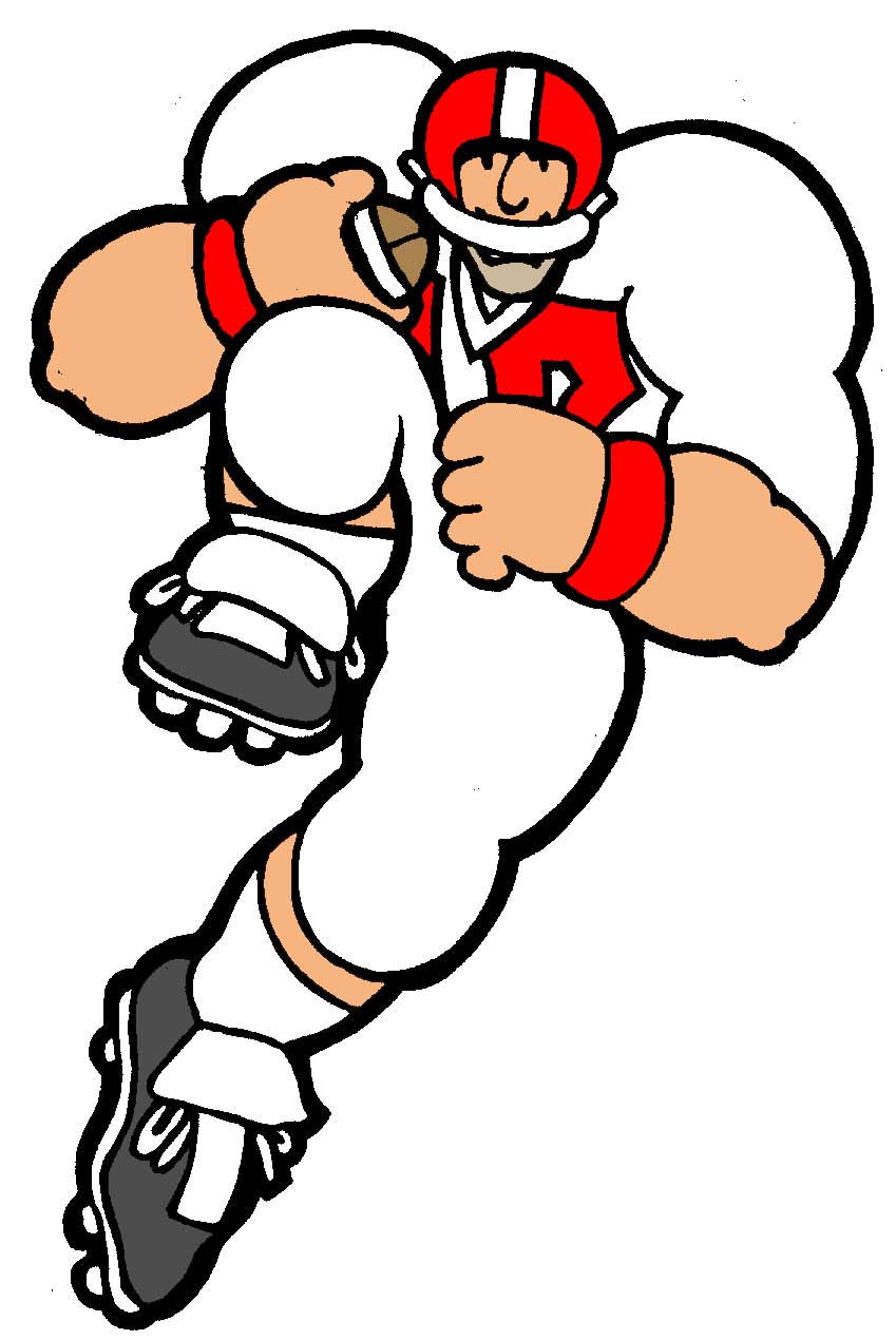 clipart of football player - photo #24