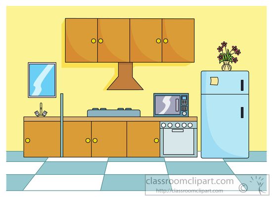 home kitchen clip art - photo #16