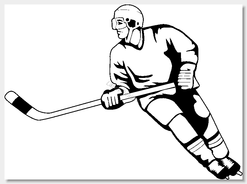 clip art illustrations field hockey - photo #41