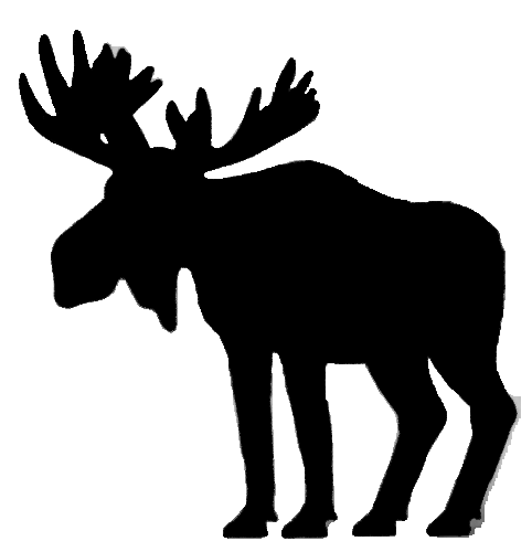 free clip art cartoon moose - photo #28