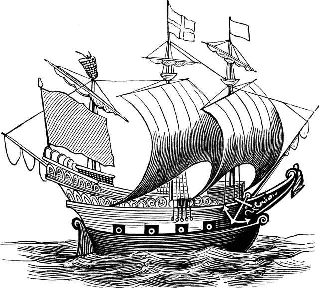 clipart picture of ship - photo #33