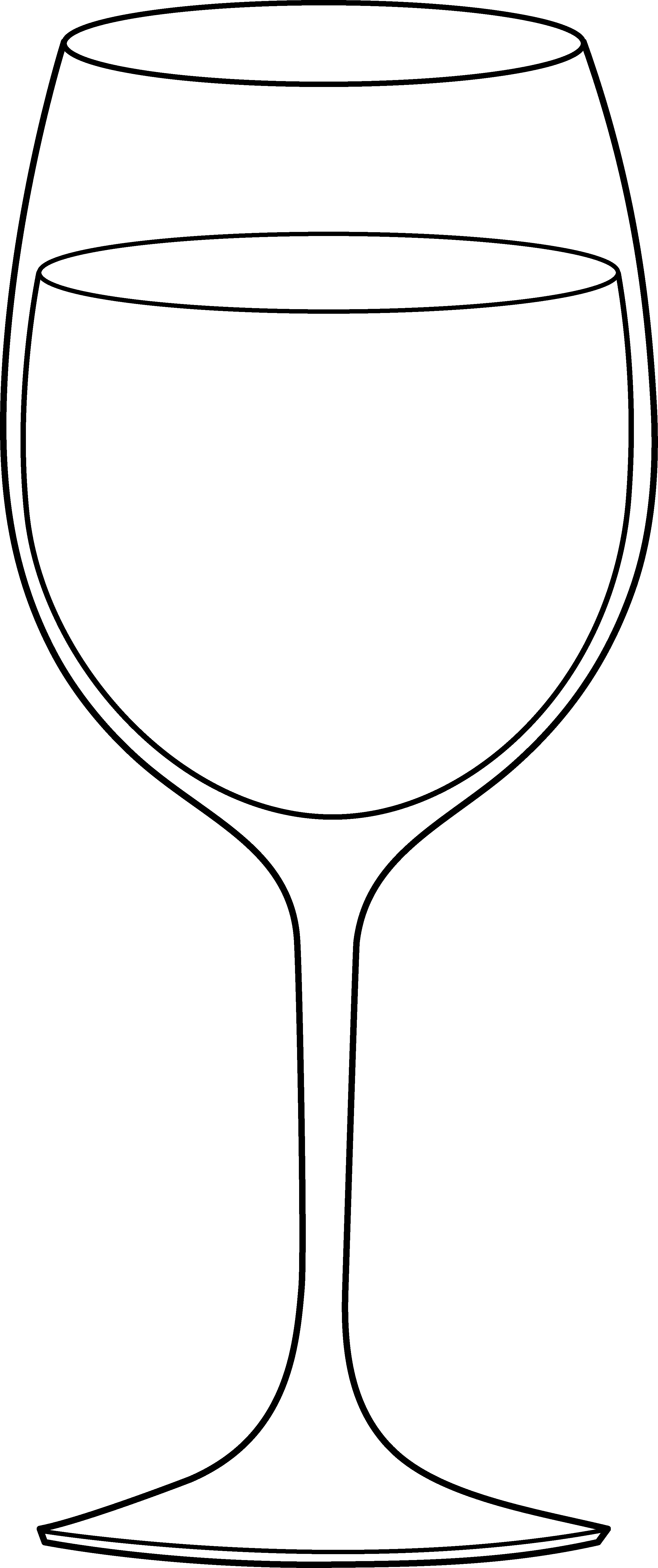 White Wine Glass Clip Art – Cliparts