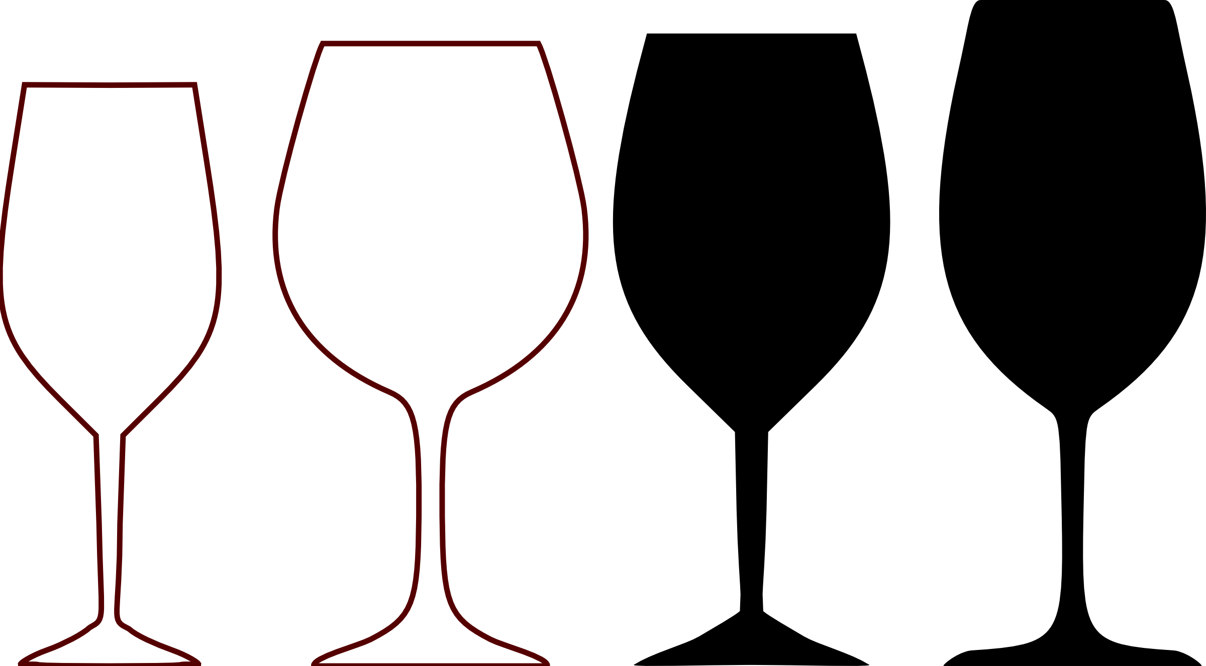 clipart wine glasses - photo #43