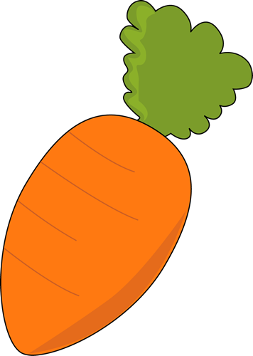 free black and white clipart carrot - photo #25