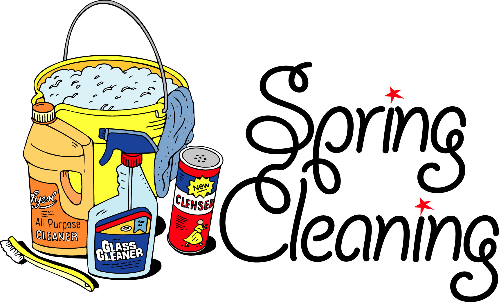 clipart spring clean up - photo #26