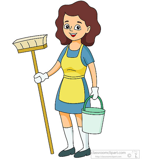 house cleaner clipart - photo #14