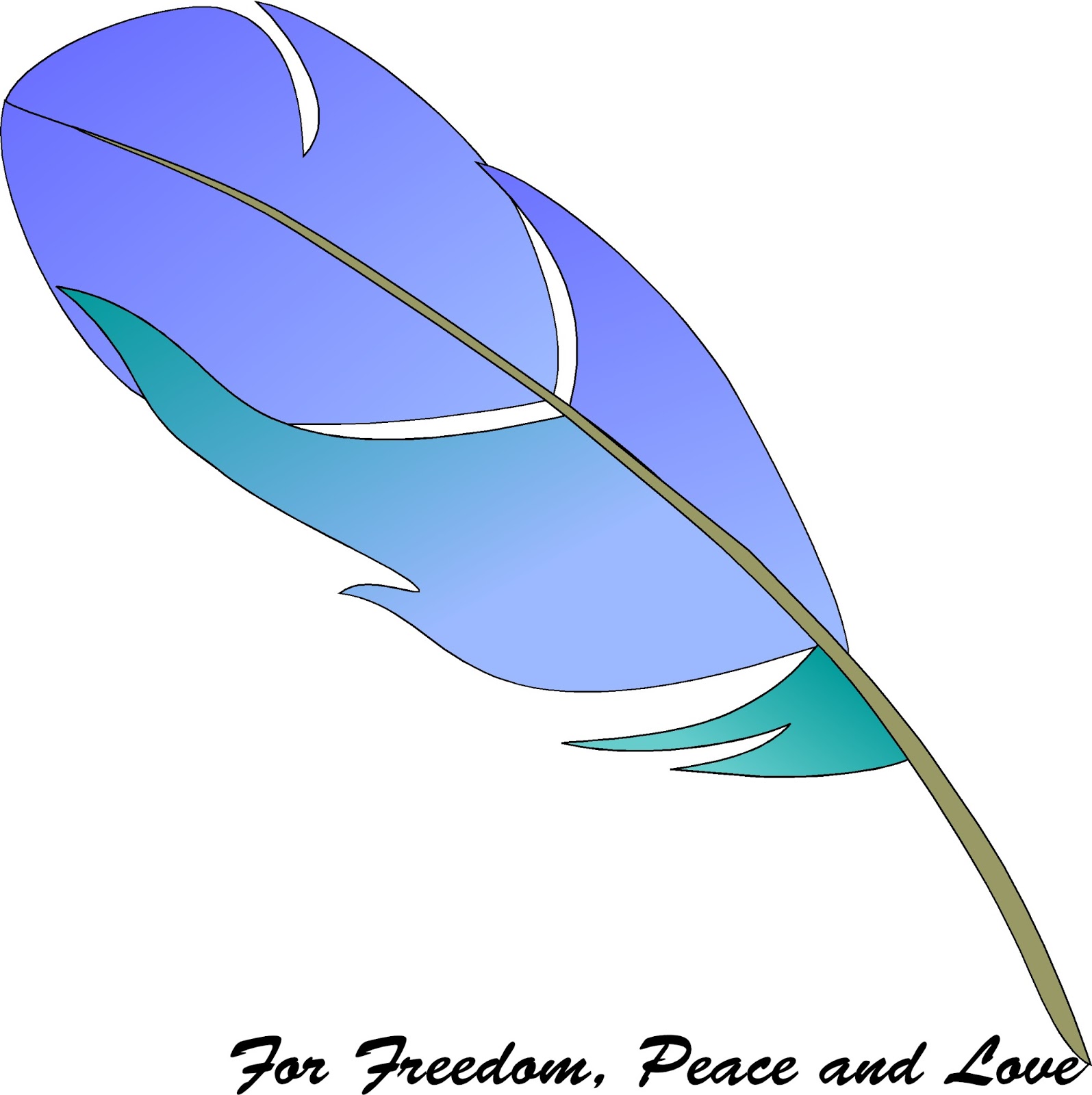 free feather clip art graphics - photo #13