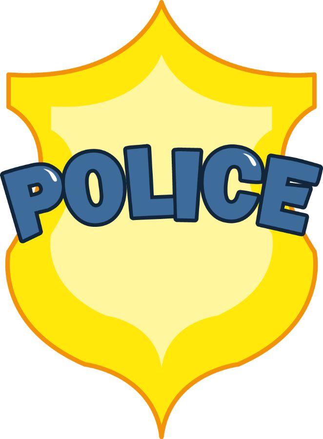 police hat clip art black and white - photo #39