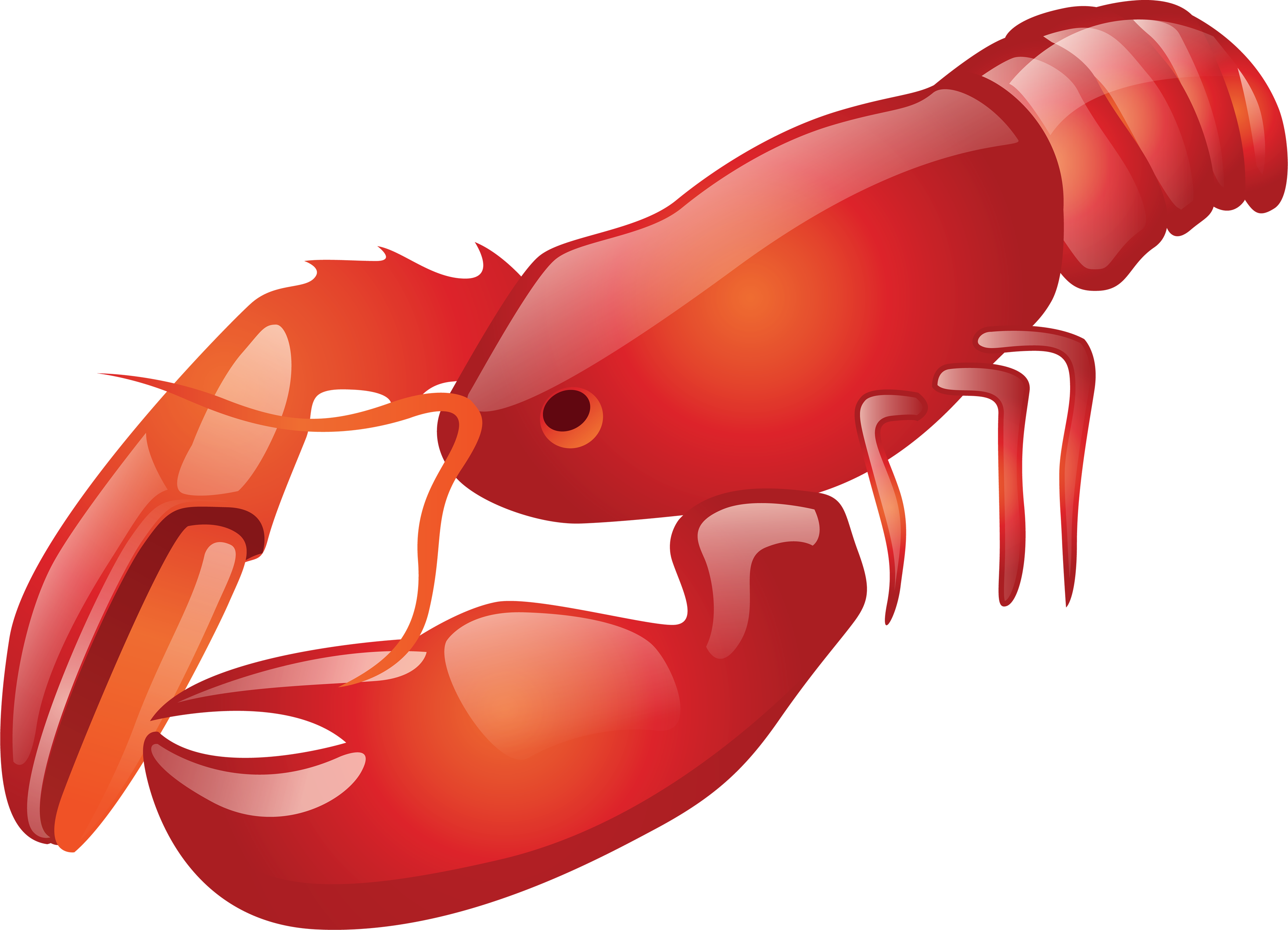 free cartoon lobster clip art - photo #49