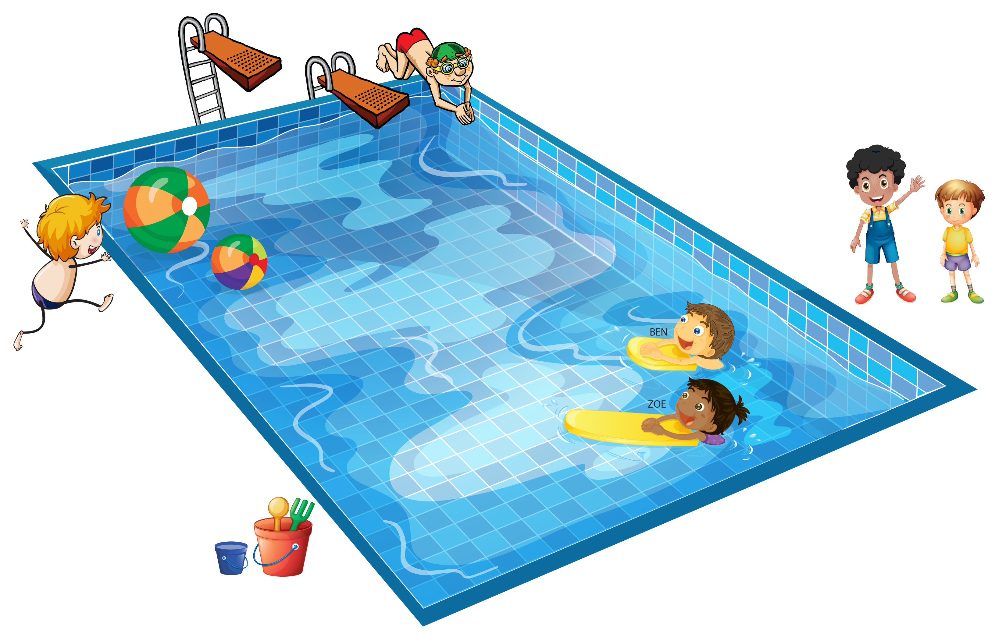 free clipart images pool party - photo #39