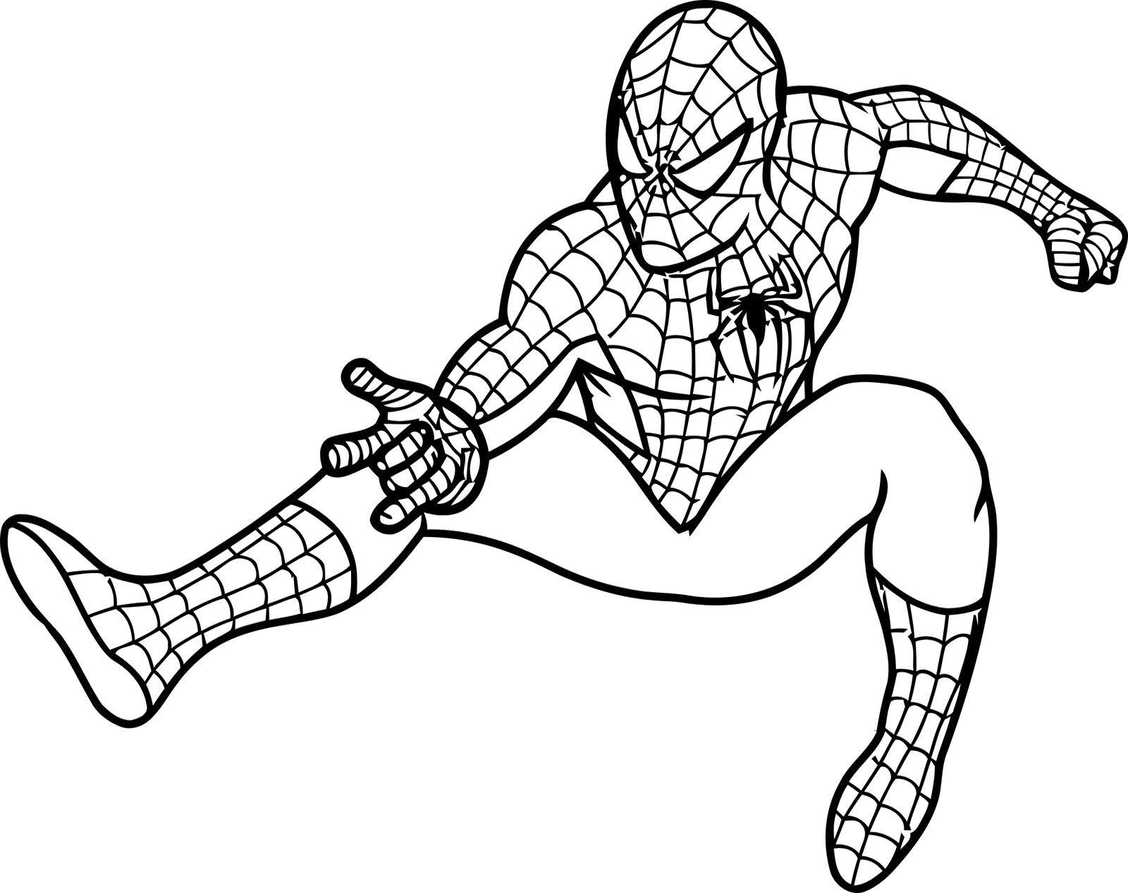 Spiderman spider man black and white clipart clipartfest 2 - Cliparting.com