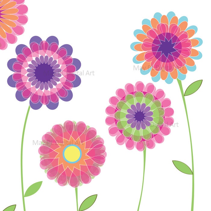 clipart pictures of spring flowers - photo #43