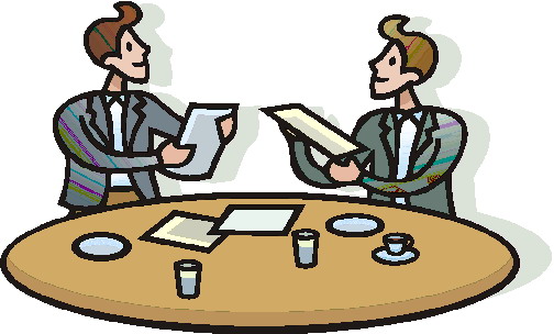free animated meeting clipart - photo #11