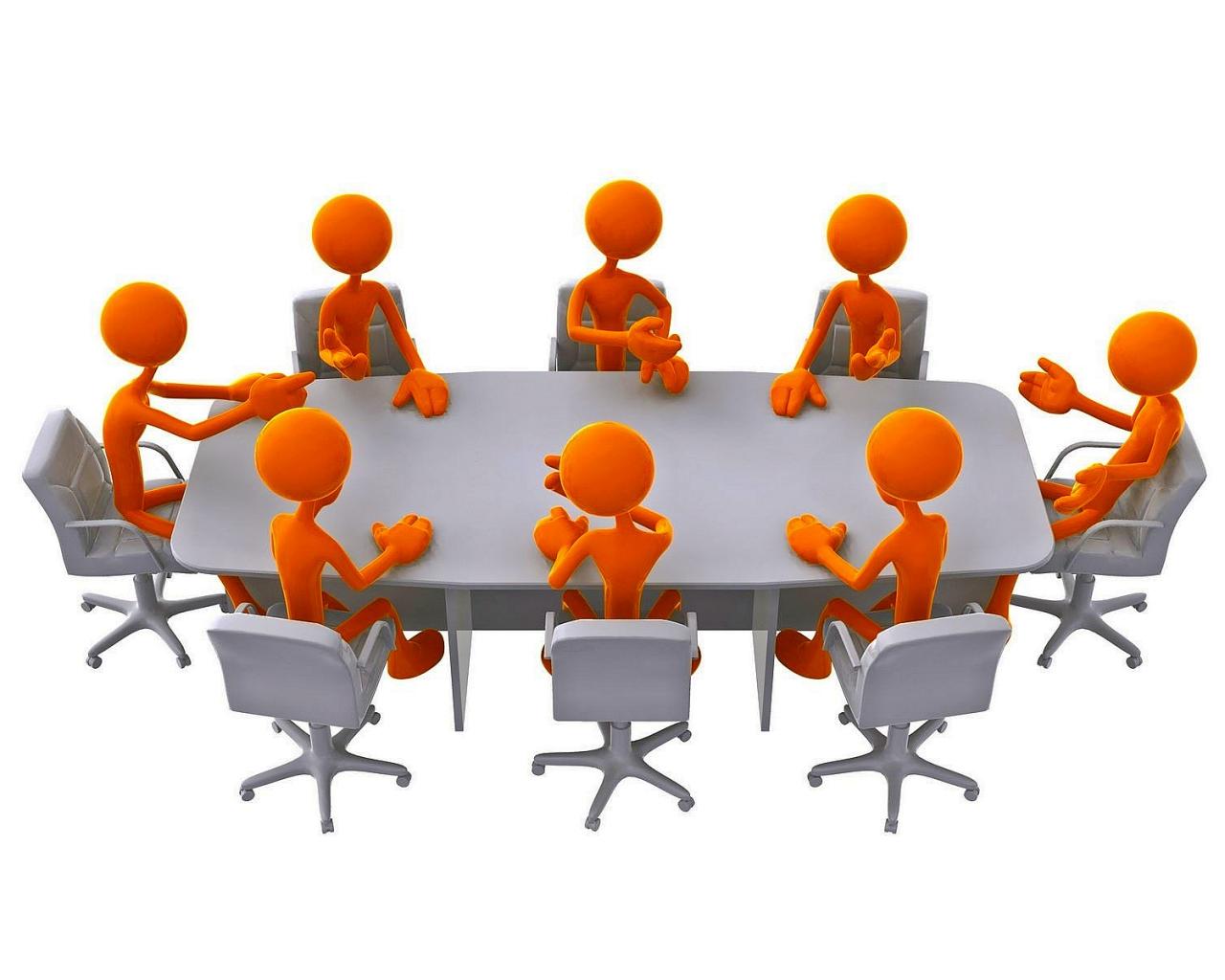 free animated meeting clipart - photo #37