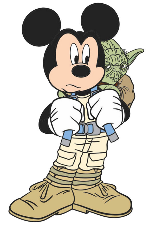 mickey mouse star wars clip art - photo #1
