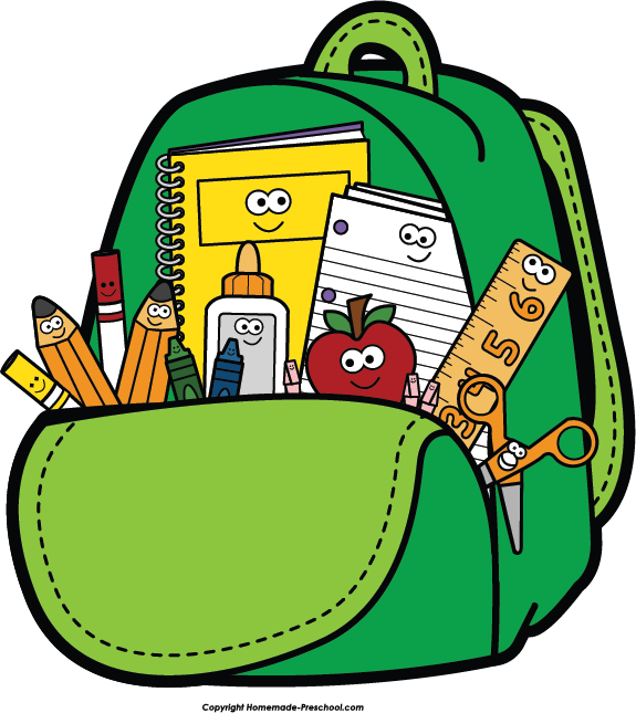 clipart for school supplies - photo #12