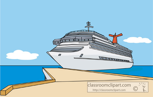 clipart picture of cruise ship - photo #31