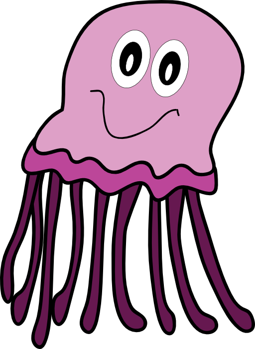 Cute jellyfish clipart free images 2