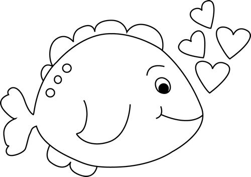 66 Free Fish Clipart Black And White - Cliparting.com